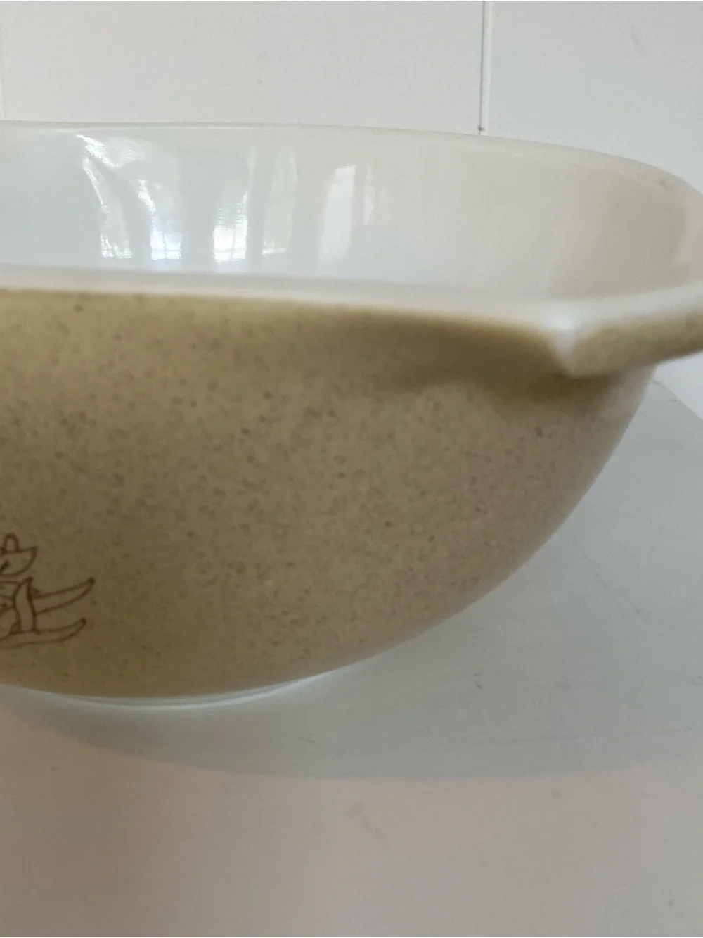 Vintage Pyrex Cinderella Forest Fancies Mushroom Nesting Bowls Lot of 2